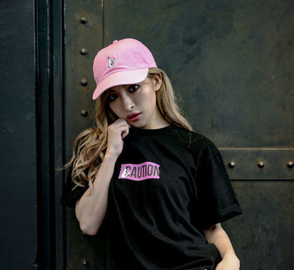#FR 2 IRAL連名POP UP Store CAUTIONクラシックBOX男女カップル半袖Tシャツラッシュ