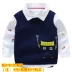 Áo vest bé trai vest cotton 2019 mùa thu trẻ em đan áo vest trẻ em vest 3037 - Áo ghi lê