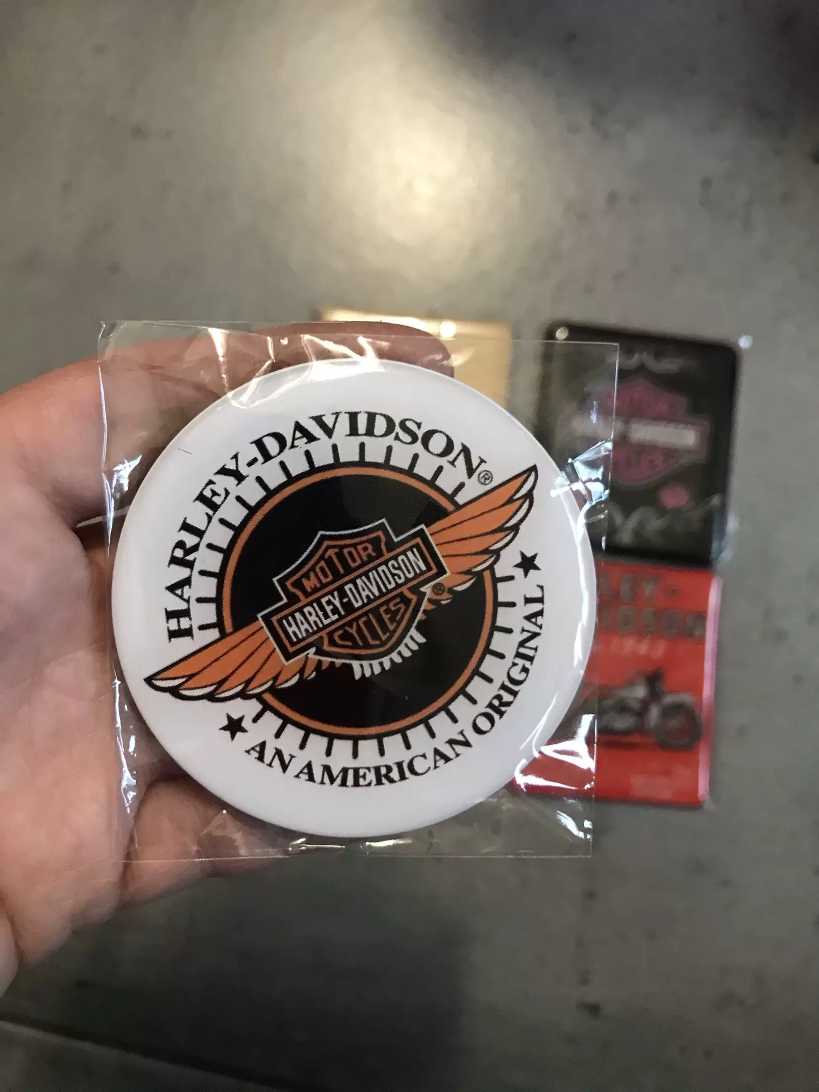 Export order Harley Davidson motorcycle Harley. davidson extra large magnetic refrigerator magnet