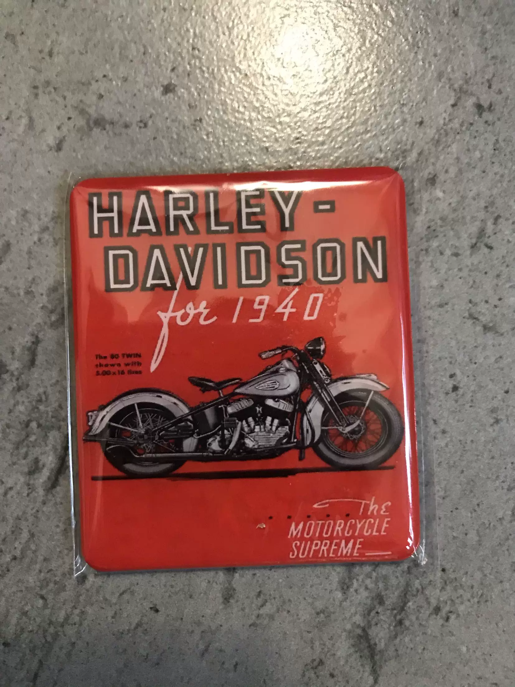 Export order Harley Davidson motorcycle Harley. davidson extra large magnetic refrigerator magnet