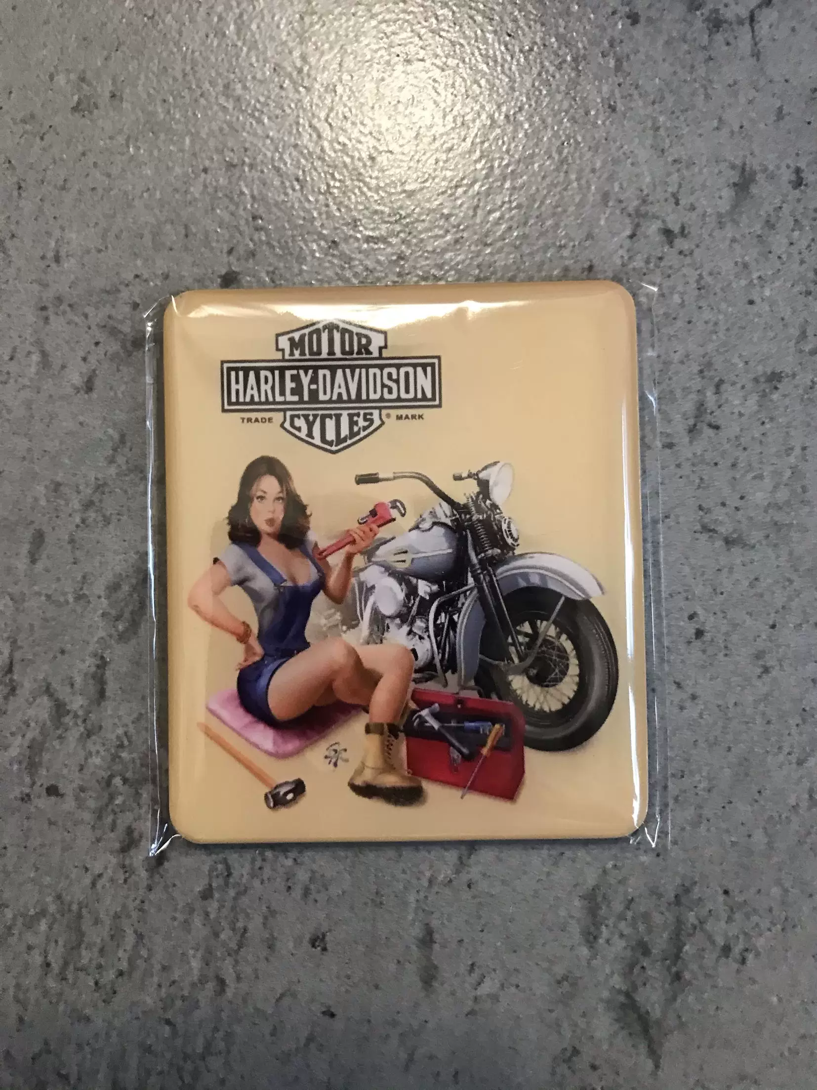 Export order Harley Davidson motorcycle Harley. davidson extra large magnetic refrigerator magnet