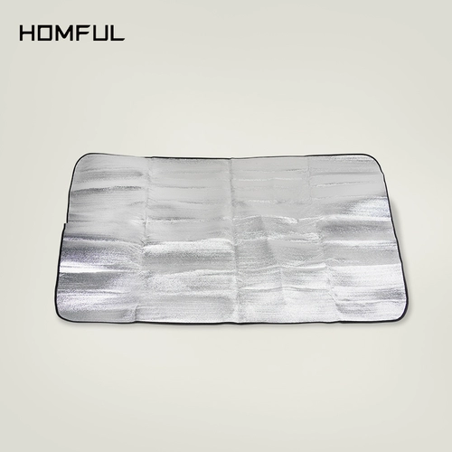 HOMFUL Haofeng уличный многофункциональный влагостойкий коврик из полиэтиленовой алюминиевой фольги, портативный складной коврик для пикника, водонепроницаемый напольный коврик