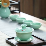 Портативный чайный сервиз, комплект для путешествий, глина, заварочный чайник, чай, подарок на день рождения, простой и элегантный дизайн