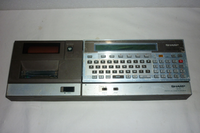 Купить Старый компьютер Старый вычислять Станок Sharp CE-150 ...