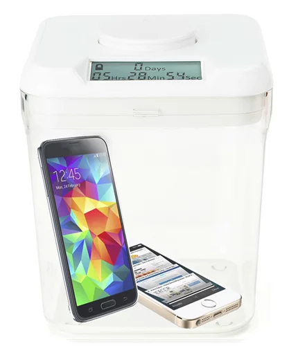 HSAFE RING Мобильный телефон Интернет -зависимость артефакта хранения ящика