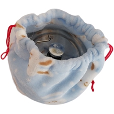 Грелка 热水袋套子绒布套绒袋子束口绒套热水壶布袋子汤婆子布套大号加厚