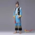 New Yi quần áo nam Miao trang phục cucurbit quần áo hiệu suất Zhuang Tujia thiểu số quần áo khiêu vũ quần kaki nam Trang phục dân tộc