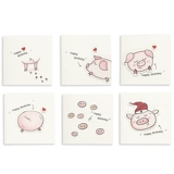 Мультяшная открытка подходит для мужчин и женщин, подарочная коробка для друга, подарок на день рождения