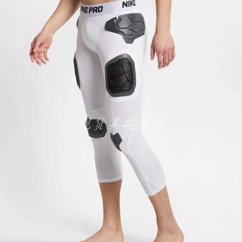 Nike американские регбийные плотные штаны с защитой, обтягивающие Nike Pro Hyperstrong Гирдль