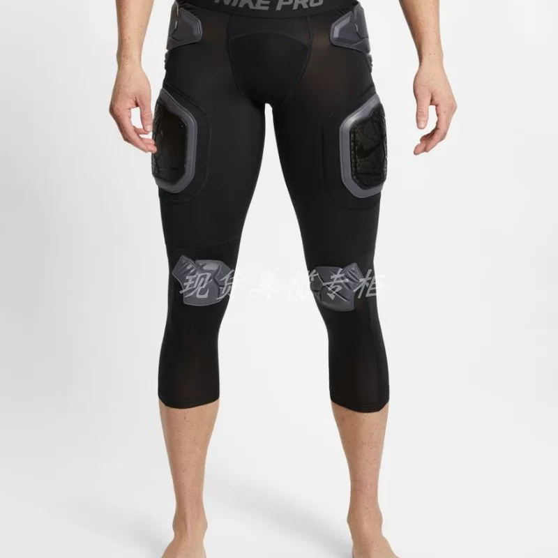 Nike американские регбийные плотные штаны с защитой, обтягивающие Nike Pro Hyperstrong Гирдль