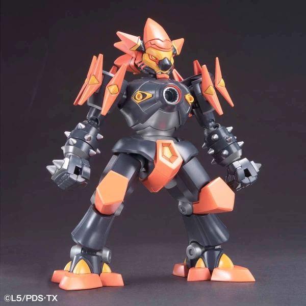 Spot Bandai Repecked Bouncing Fighter Carton Fighter LBX 004 Destruction King Hakai-O сборка