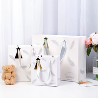 Подарочная сумка пять -летняя магазин с более 20 цветов цветов инспирты с ветряной бумажной упаковкой Размер День день рождения подарок высокий высокий высокий