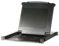Оригинальный Aten Hongzheng Cl1000M 17 -INCHIN -IN -ONE LCD Консоль, поддерживает интерфейс PS2