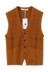 〖X〗 Cao cấp tide thương hiệu giảm giá nam đích thực mùa thu trang trí Hàn Quốc phiên bản của dệt kim vest vest 3B159 Dệt kim Vest