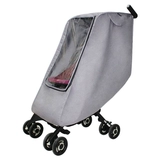 Тележка, дождевик, удерживающий тепло универсальный ветрозащитный чехол с зонтиком