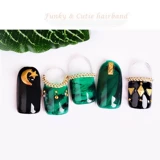 Японская цепь для маникюра, аксессуар, металлическое украшение для ногтей