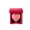 kiko 2020 Ngày lễ tình nhân Limited Love Blush Rouge 01 # 02 # Món quà ngày lễ tình nhân hình trái tim tình yêu - Blush / Cochineal