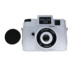 LOMO camera Holga 120N rò rỉ ánh sáng thạc sĩ nhựa trắng ống kính nhựa có thể được kết nối với màu flash máy ảnh retro LOMO