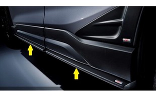 Японский оригинальный subaru 19 лесной человек STI боковые юбки окружать STI черный ход Спойлер панель