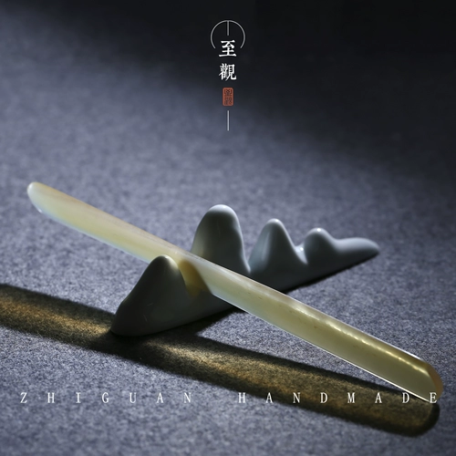 [手工精磨牛角宣纸专用书法裁纸刀美工刀拆信刀书签文房四宝用品]