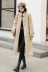 Áo khoác lông cừu chống mùa hạt lông 2019 phiên bản mới của Hàn Quốc có phần lông dài một lớp lông cừu dày - Accentuated eo áo áo dạ hàn quốc nữ Accentuated eo áo