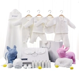 Детская подарочная коробка, осенний демисезонный комплект подходит для мужчин и женщин, хлопковая куртка для девочек, одежда для новорожденных, набор, 0-3 мес.