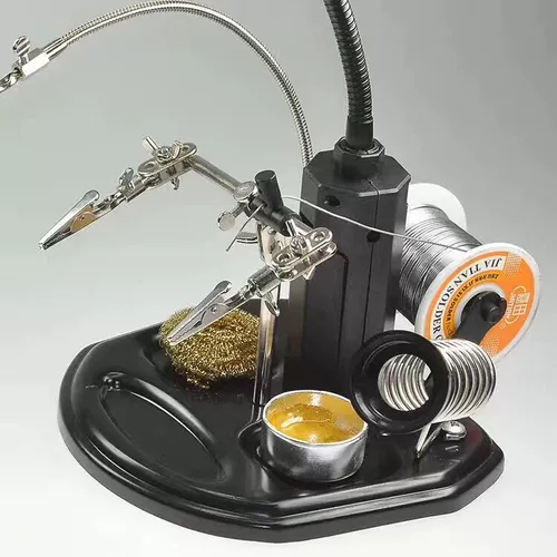 Лупа с подсветкой, универсальный вспомогательный мобильный телефон, набор инструментов