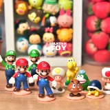 Оригинальный однобальный груз Super Mario Louis Cartoon Cartoon Cartoon Model Swing Toy Doll кукла