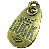 Латунный медный брелок, подарок на день рождения