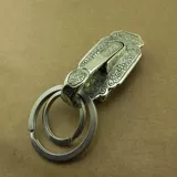 Латунный ретро брелок, медный ремень, ностальгия