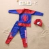 Trẻ em Áo Tắm Trai Chia Dài Tay Áo Quần Spider-Man Áo Tắm Cậu Bé Sinh Viên Lớn Nhanh Chóng làm khô Kem Chống Nắng Ấm áo tắm cho bé Bộ đồ bơi của Kid