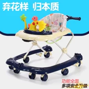 Walker đa chức năng chống rollover 6 7-18 tháng bé nam bé đẩy tay có thể ngồi cô gái con bé xe