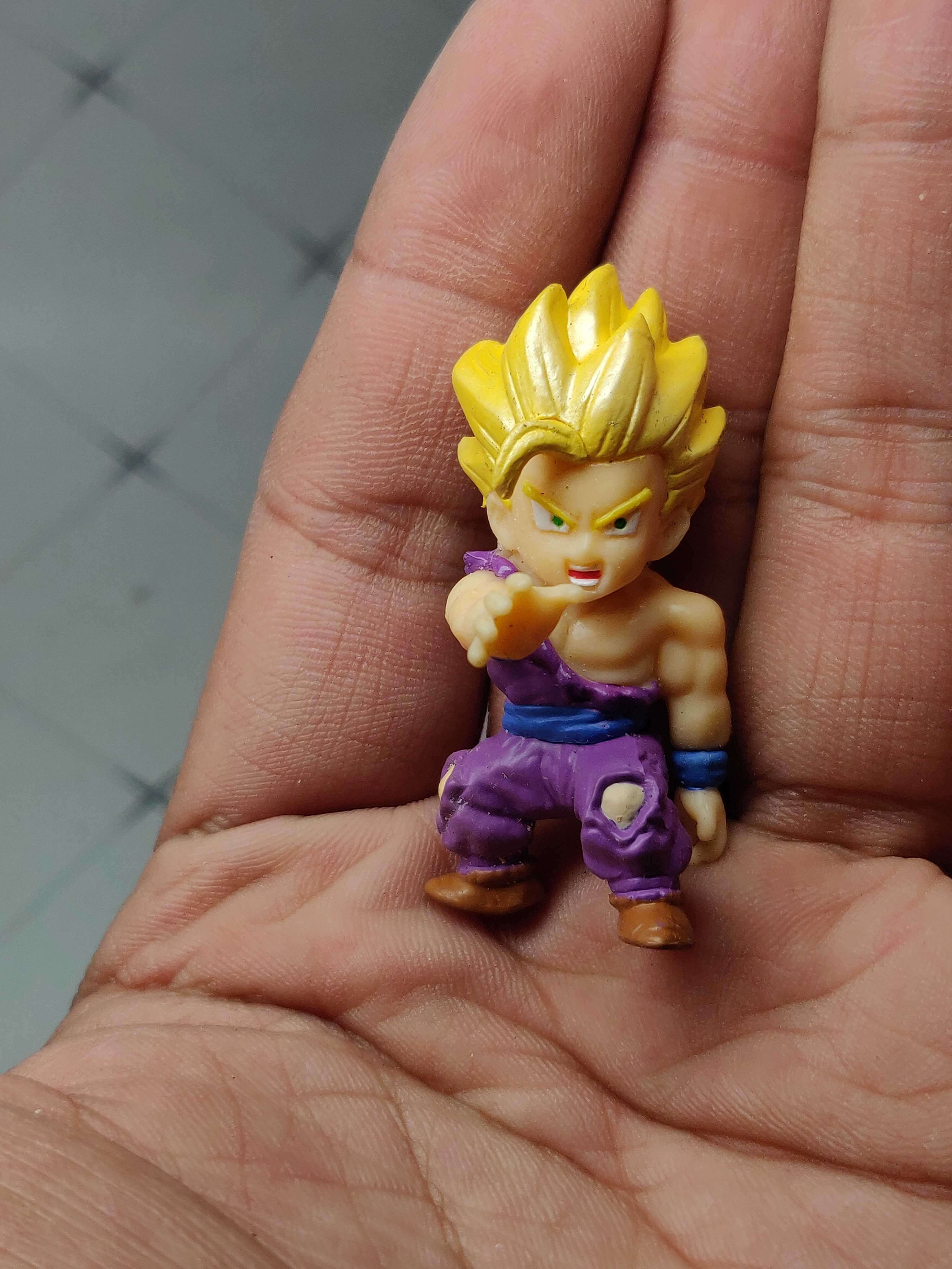 Light YellowLando ~ Genuine bulk cargo Wan Dai Dragon Ball Z small-scale Gashapon  name of a fictitious monkey with supernatural powers Gohan  Garage Kit Model Pendant