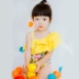 Xu hướng Hàn Quốc áo tắm cho bé gái công chúa dính liền với áo chống nắng kỳ nghỉ áo tắm cho bé - Bộ đồ bơi của Kid