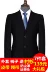 Bộ đồ vest nam mùa thu Slim Bộ đồ ba mảnh chú rể Quần áo cưới Chú rể phù hợp với bộ đồ công sở nam - Suit phù hợp