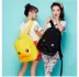 B.Duck Little Yellow Duck Bag Túi học sinh 3D Duckbill Trẻ em Ba lô Phim hoạt hình Dễ thương Nam và Nữ Ba lô - Túi bé / Ba lô / Hành lý
