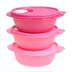 hộp cơm điện lock&lock ejr216 Authentic lò vi sóng Tupperware Bữa ăn lò vi sóng âm nhạc di động 4 bộ thiết lập Hộp cơm trưa lò vi sóng Bát riêng - Hộp cơm điện sưởi ấm hộp cơm hâm nóng lock&lock Hộp cơm điện sưởi ấm