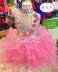 2016 trẻ em mới của nhóm trang phục múa cô gái chủ dress sàn catwalk chương trình solo pettiskirt công chúa váy