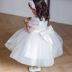 Mới cao eo phun tay áo hoa cô gái ăn mặc công chúa váy cô gái pettiskirt bánh váy trẻ em cho thấy quần áo bông phụ nữ