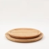 Mi Li phong cách Nhật Bản món ăn bằng gỗ đĩa gỗ bạch đàn đĩa không sơn đĩa đĩa tấm pizza kết cấu dày và dày tấm
