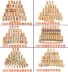 100 ký tự Trung Quốc Domino trẻ em của đồ chơi giáo dục 3-4-5-6 tuổi nhận thức bản đồ học tập khối gỗ Khối xây dựng