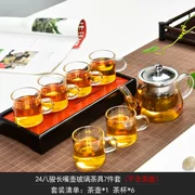 Máy pha trà, đôi tai, tách, ấm trà, máy pha trà, bộ trà kungfu gốm, quà tặng, thủy tinh chịu nhiệt, trà đen