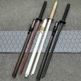 Китайский стиль Tang Hengdao Wood Sword с оболочкой деревянный меч Древний ветровой лес