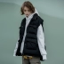 ONEDU tùy chỉnh 2018 cotton mới đệm sinh viên lỏng áo công cụ vest mùa đông áo khoác vest nữ - Bông