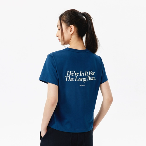 New balance, летняя спортивная футболка с коротким рукавом, круглый воротник