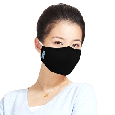 绿盾口罩女秋冬季防尘透气可清洗