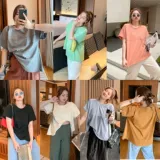 Летняя цветная футболка с коротким рукавом для отдыха, делается под заказ, 2020, большой размер, по фигуре