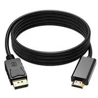 DP в HDMI CABLE 1,8M LINE LINE Direct Plug -In Несотражающая проводка 4K 30 Гц, совместимая с 1920x1080P 2K