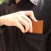 DAX cascading kéo thẻ túi người đàn ông của siêu mỏng mini multi-card thẻ kinh doanh thẻ ngân hàng thiết lập đơn giản ladies coin purse