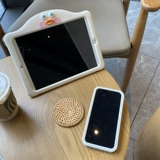 Корейская утка Duzui Duck Ipad Shell 9,7 Симпатичный силиконовый анти -политирующий пояс mini5. Защитный корпус Air4 Funny Pro Pro
